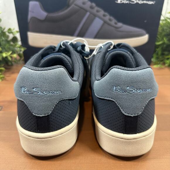 Ben Sherman Men's Webber Navy Sneakers Size 9.5 - Picture 4 of 6